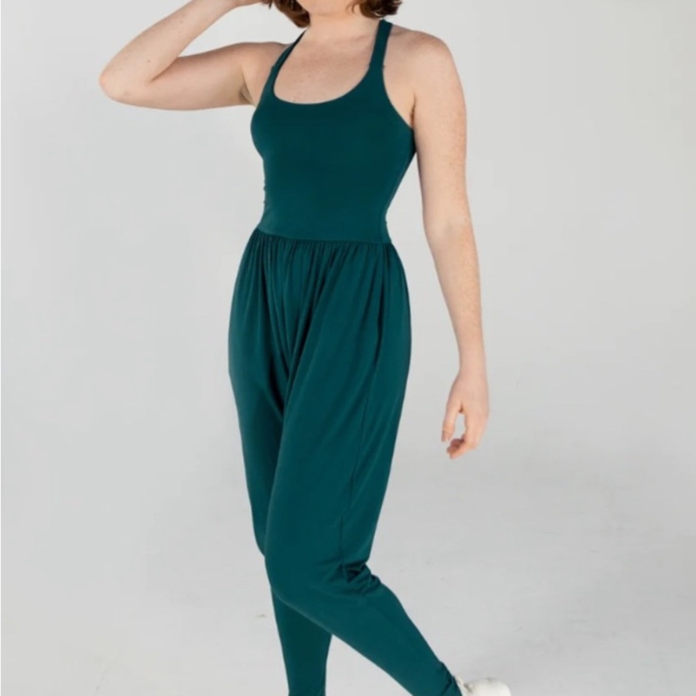Imbodhi Teal Women's Jumpsuit